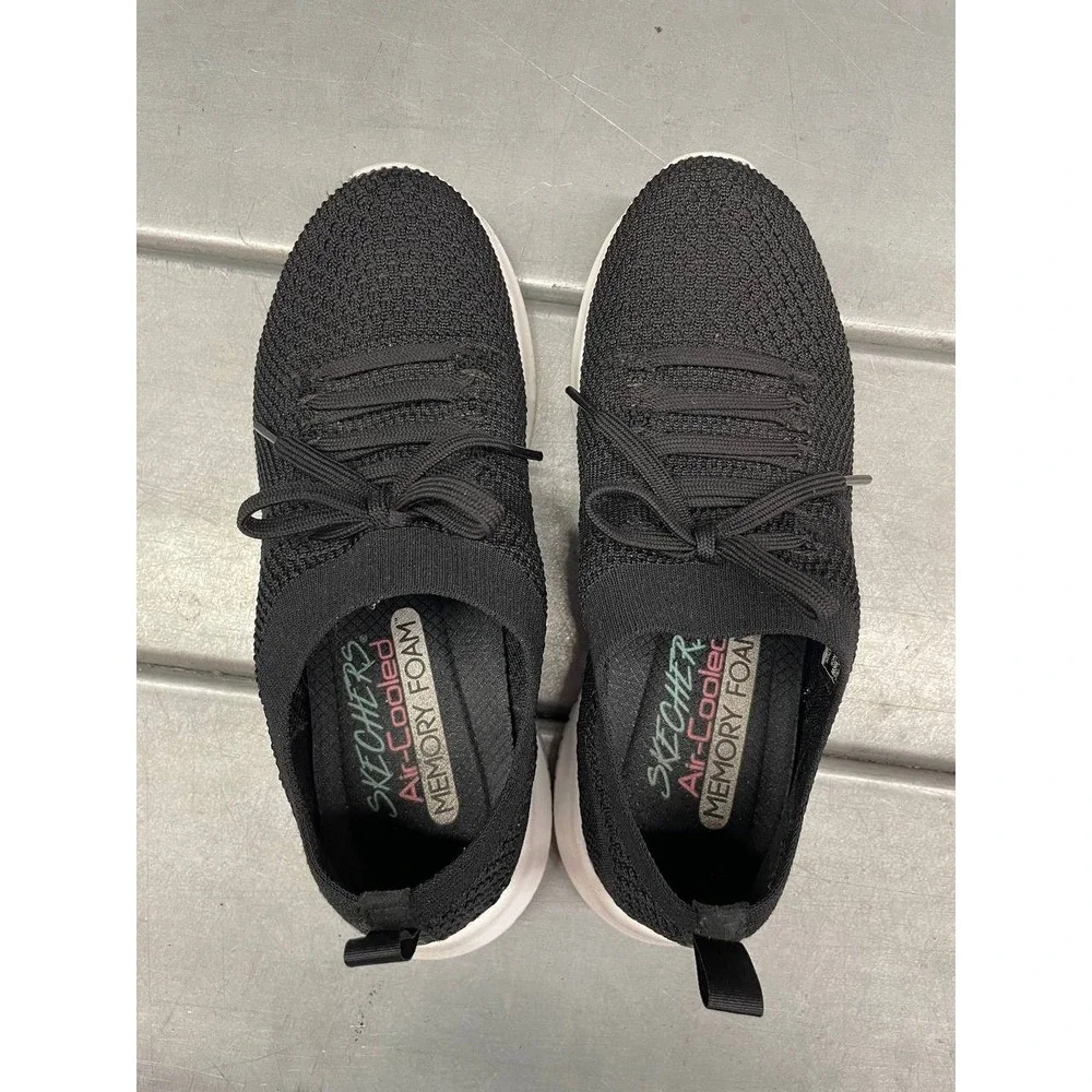 Skechers Ultra Flex Walking‎ Sneakers Womens 6.5 Black  Slip On Shoes